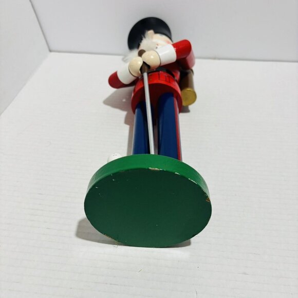 Vintage Christmas Holiday 15 Inch Golf Player Santa Nutcracker. RARE! - Picture 10 of 10
